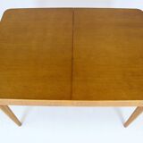 Restored Oak Extendable Dining Table by Jindřich Halabala, 1950s