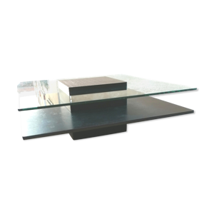 table basse carrée chêne