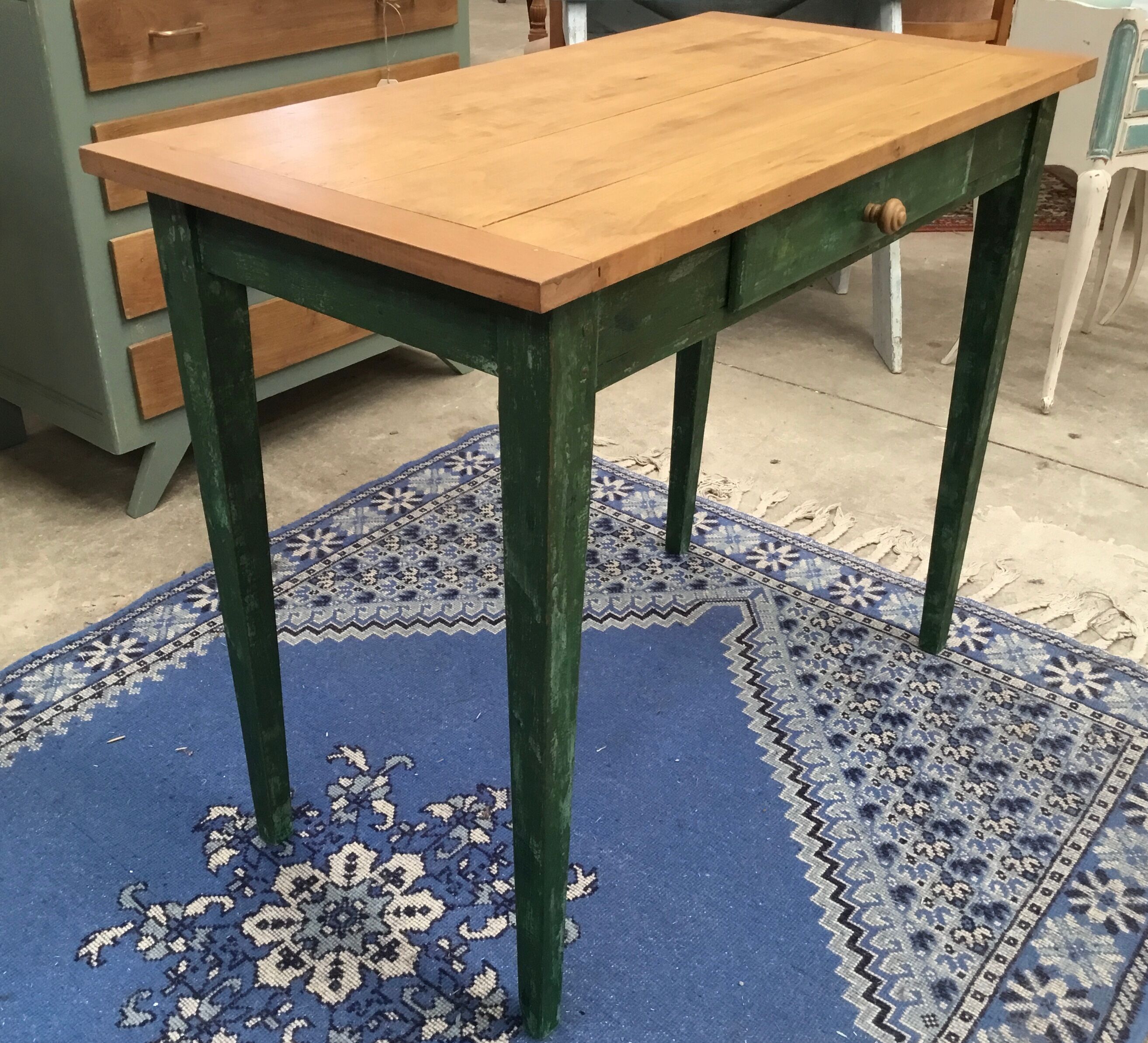 Old desk table