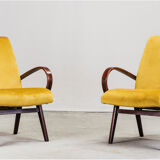Armchairs by Jaroslav Smidek for Ton, 1960