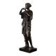 Diane de Gabies, bronze after the antique, brown patina, 19th century
