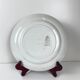 Set of 6 flat plates "Annecy", KG Lunéville, 20th century