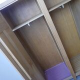 Guillerme et Chambron oak wardrobe