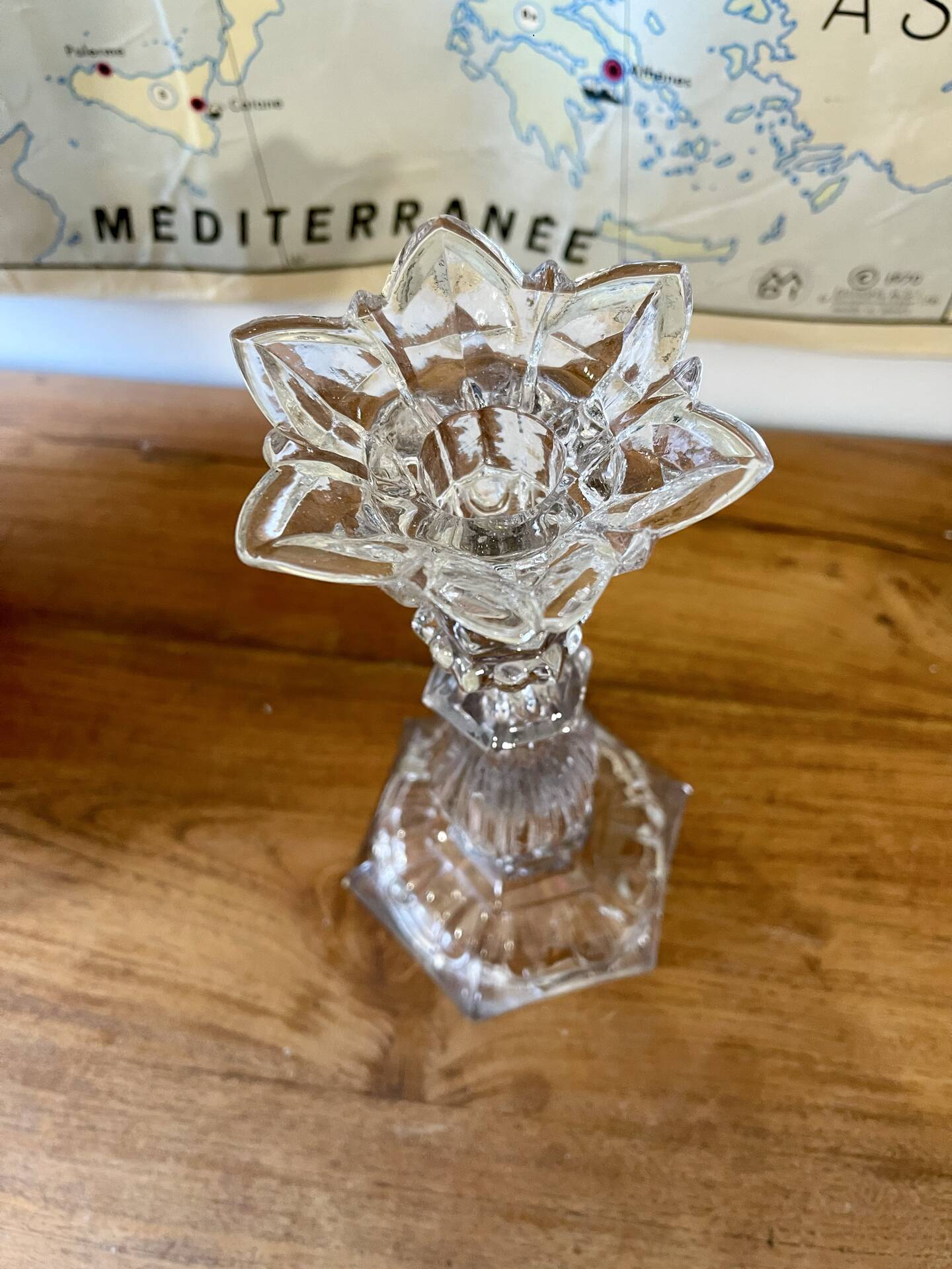 Chandelier en verre