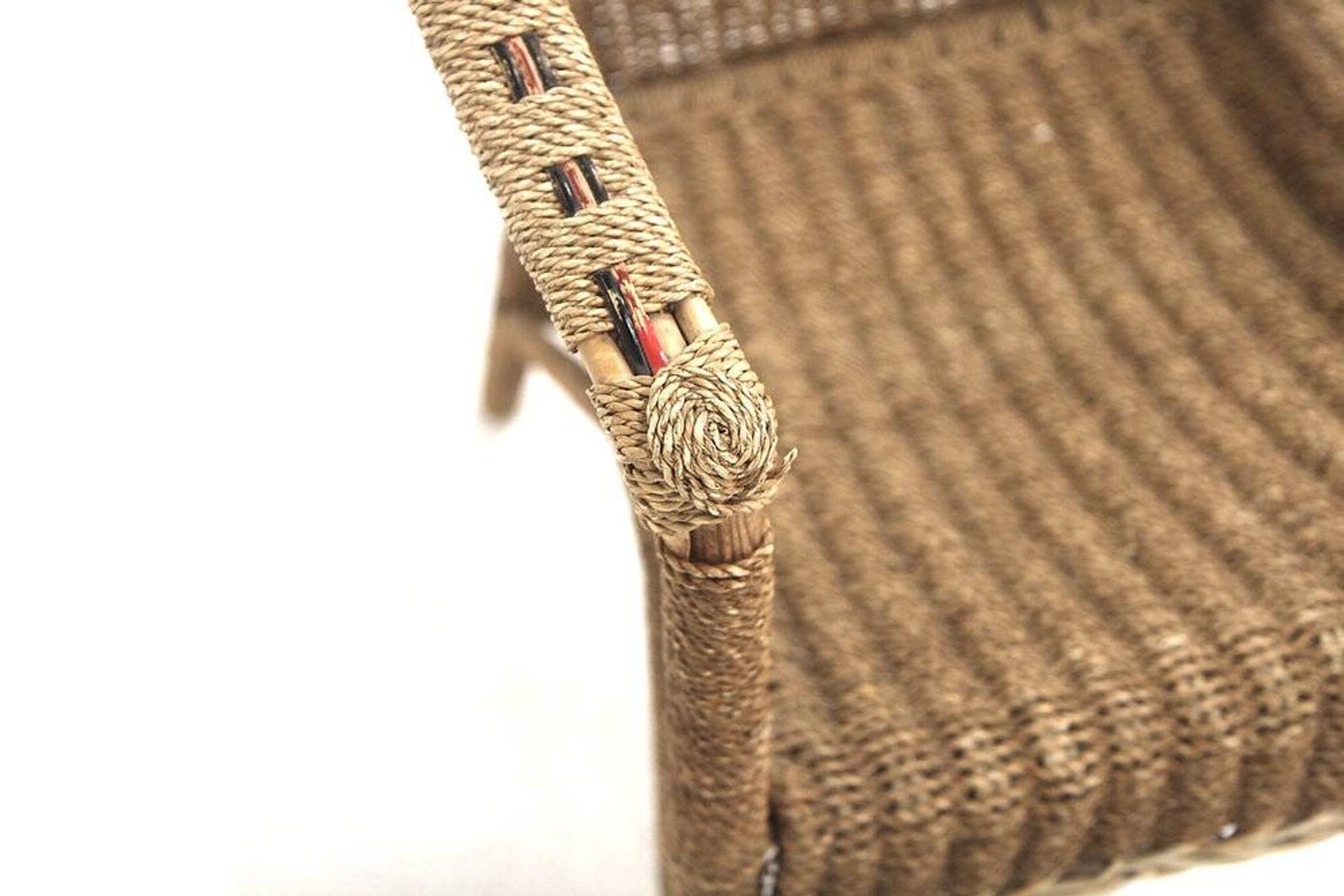 Vintage rattan armchair, Sweden, 1950