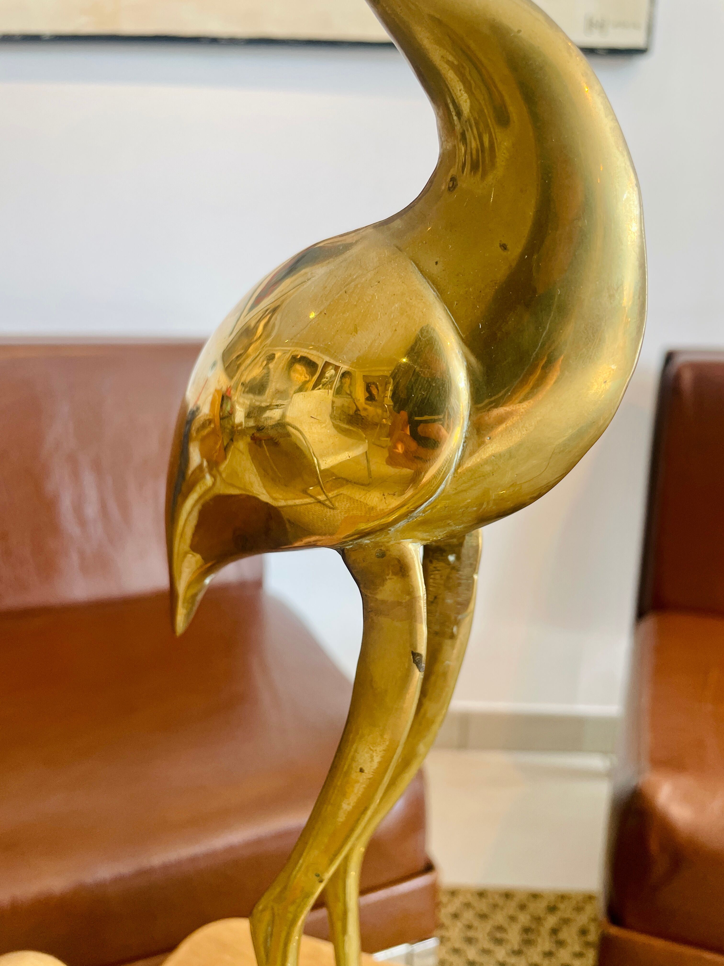 Ancient brass bird