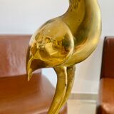 Ancient brass bird