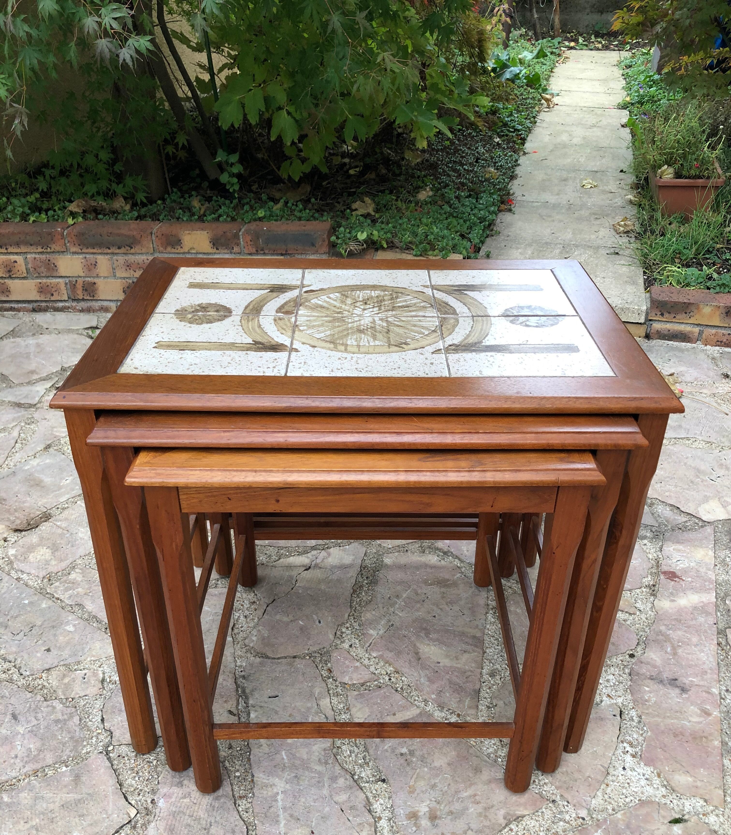 Tables gigognes scandinaves