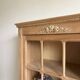 Old Parisian wardrobe solid wood ornaments