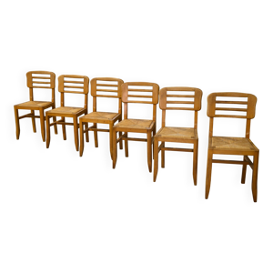 Ensemble de 6 chaises - pierre