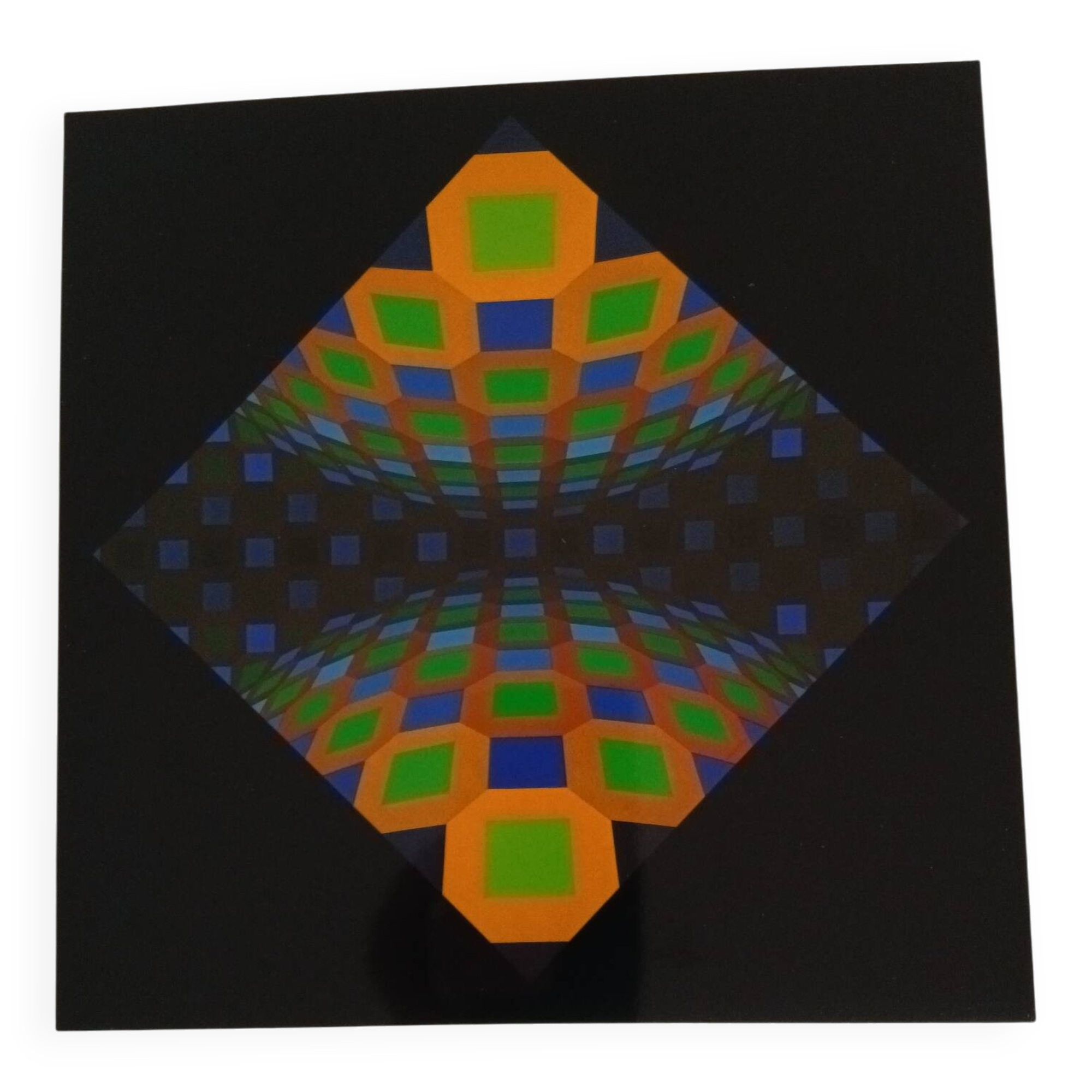 Victor Vasarely Sérigraphie op art Éditions du Griffon