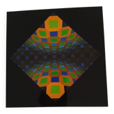Victor Vasarely Sérigraphie op art Éditions du Griffon