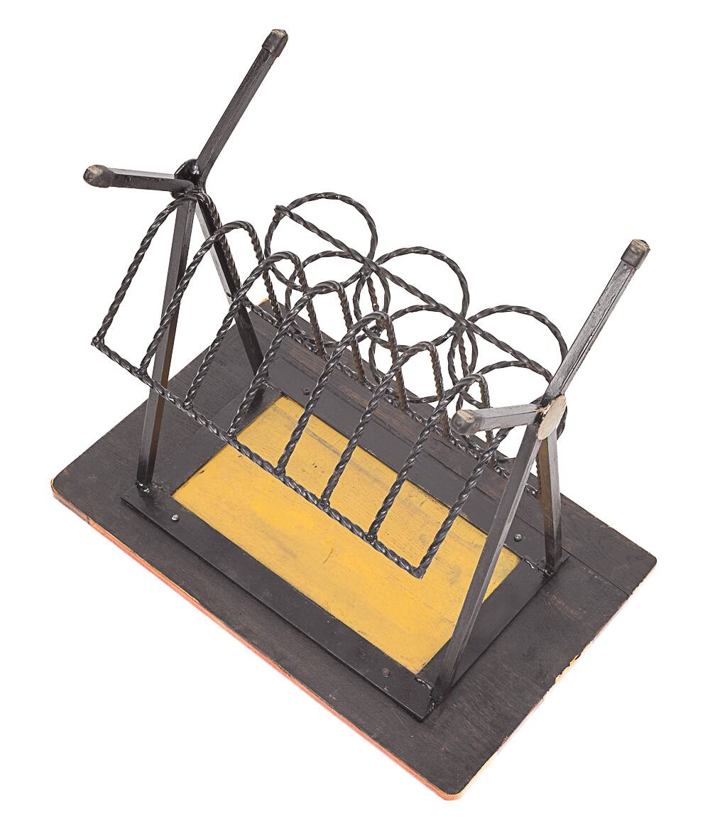 Vintage magazine rack