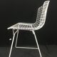 Series of 6 wire chairs by Harry Bertoia for Knoll International