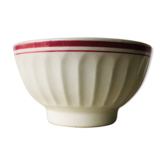 Antique faceted bowl