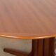 Table scandinave télescopique vintage teck