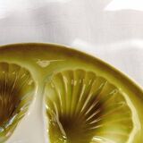 12 assiettes à huitres et plat Moulin des loups