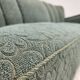 1960s, Danish 3-seater sofa, furniture wool, oak wood.