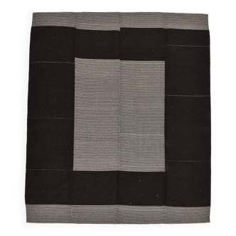 8x9 Shades Of Gray & Black Modern Turkish Rug, 242x278Cm SK 2367