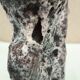 Ceramic candle holder fat lava