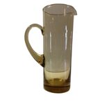 Orangeade pitcher from the 70s, in smoked glass