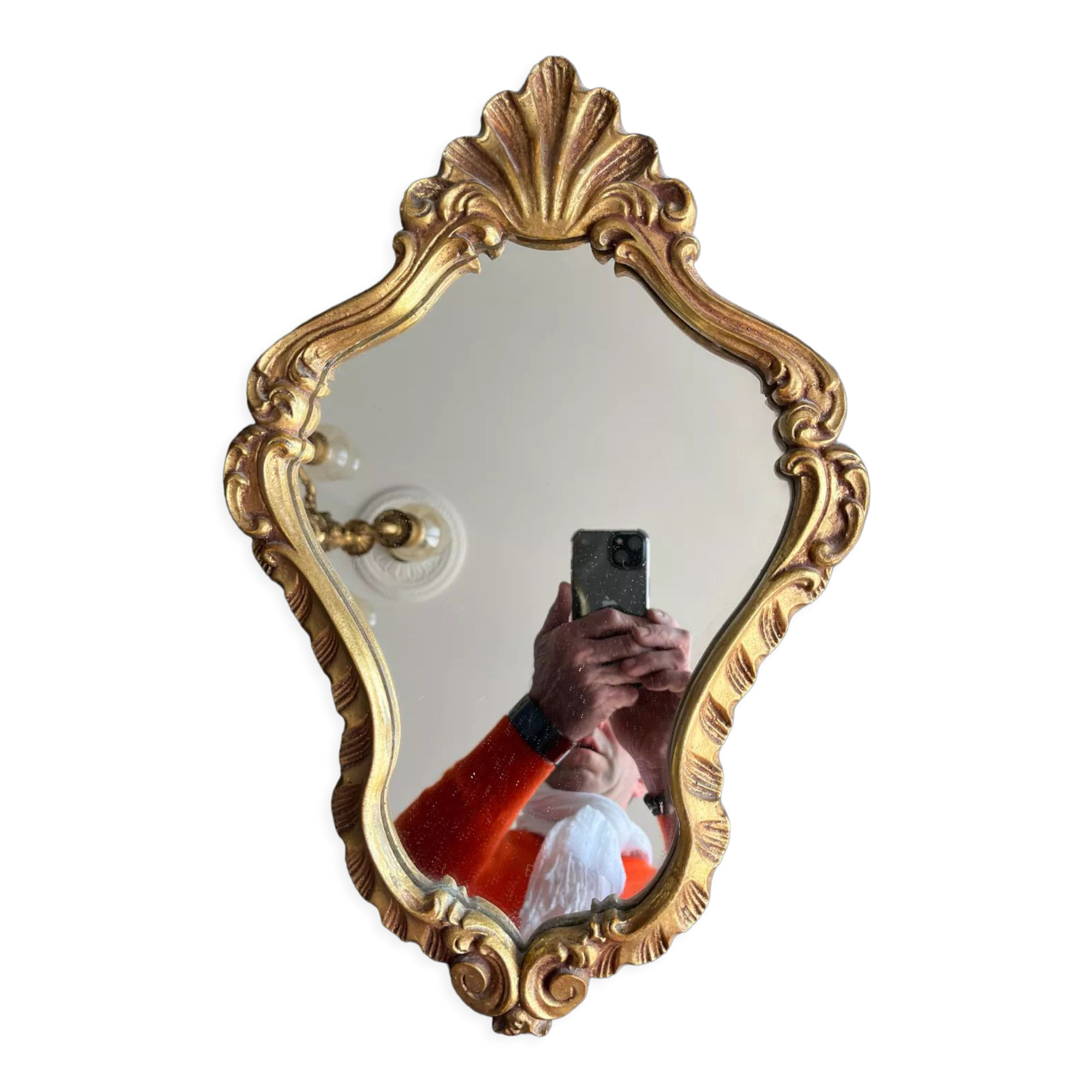 Rocaille mirror 46x30 cm