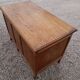 Old 1950 oak desk 5 drawers