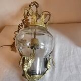 Chandelier, empire style lantern.