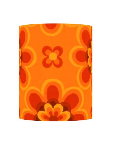 Crush H23 D20 lampshade - vintage fabric