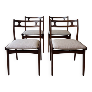 4 chaises scandinaves - johannes andersen
