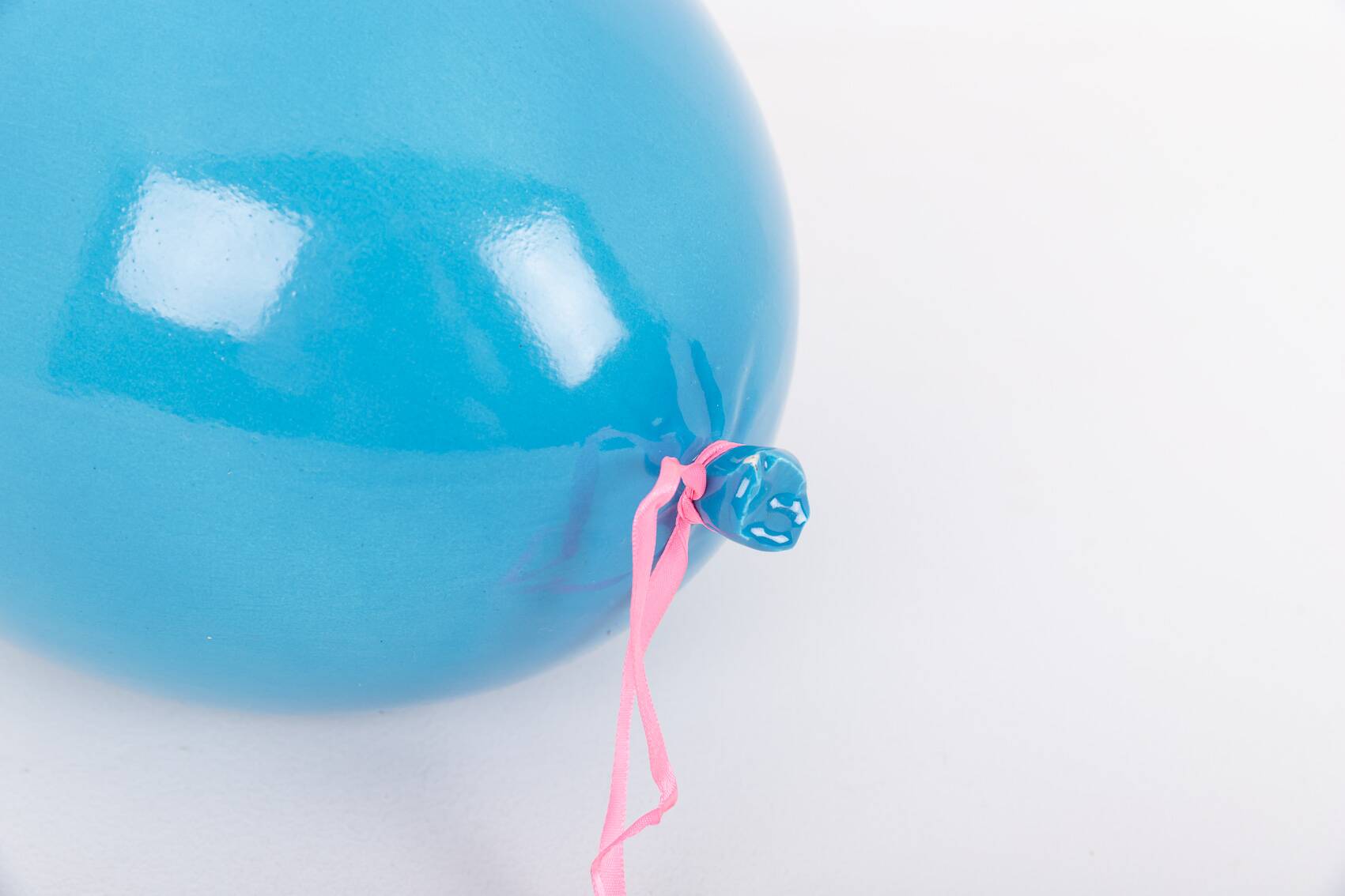 Vintage ceramic balloon sculpture, Italy 1980’s