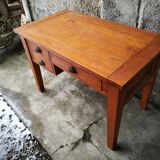 Old solid wood desk
