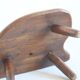 Wooden free-form coffee table