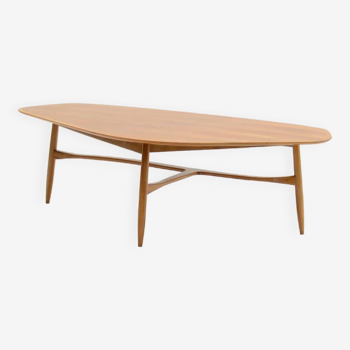 Grande table basse de Svante Skogh pour Laauser, Allemagne des années 1960.