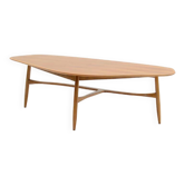 Grande table basse de Svante Skogh pour Laauser, Allemagne des années 1960.