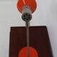 Lampe de table orange du milieu du siècle Gemany 1970.
