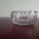 Finger bowl or small bowl in cut crystal 12 cm height 5.7 cm