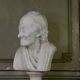 Marble bust, Voltaire after Jean Antoine Houdon, 19th-century copy.