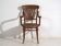 Ancienne chaise de bureau en bois courbé (c.1920)