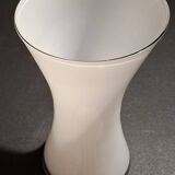 Contemporary handmade vase in opaline.