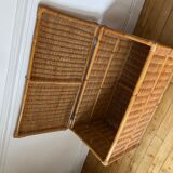 Antique wicker chest