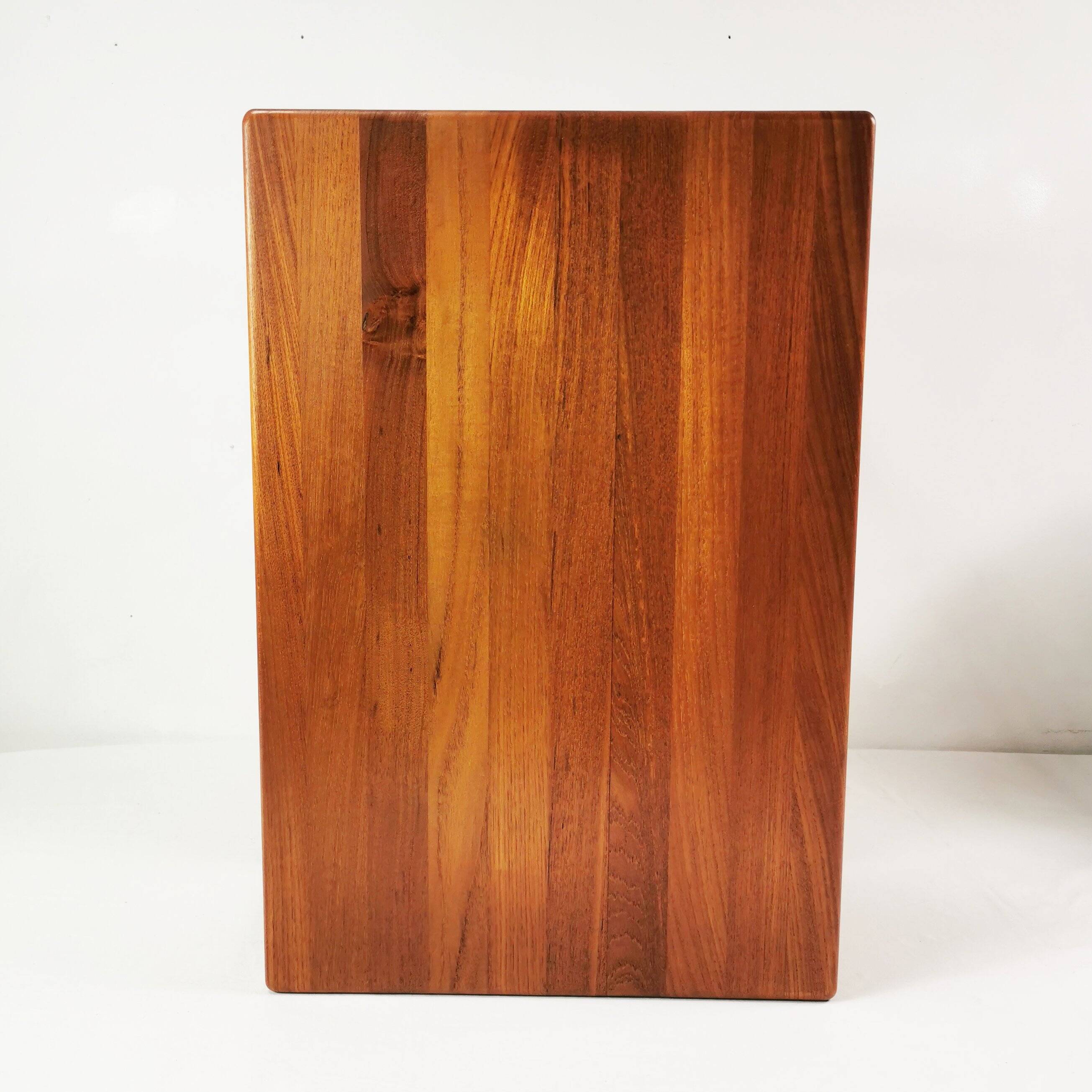 Side table, teak bar, Mid Century, BR Mobler, designed by Peter Brink, Denm