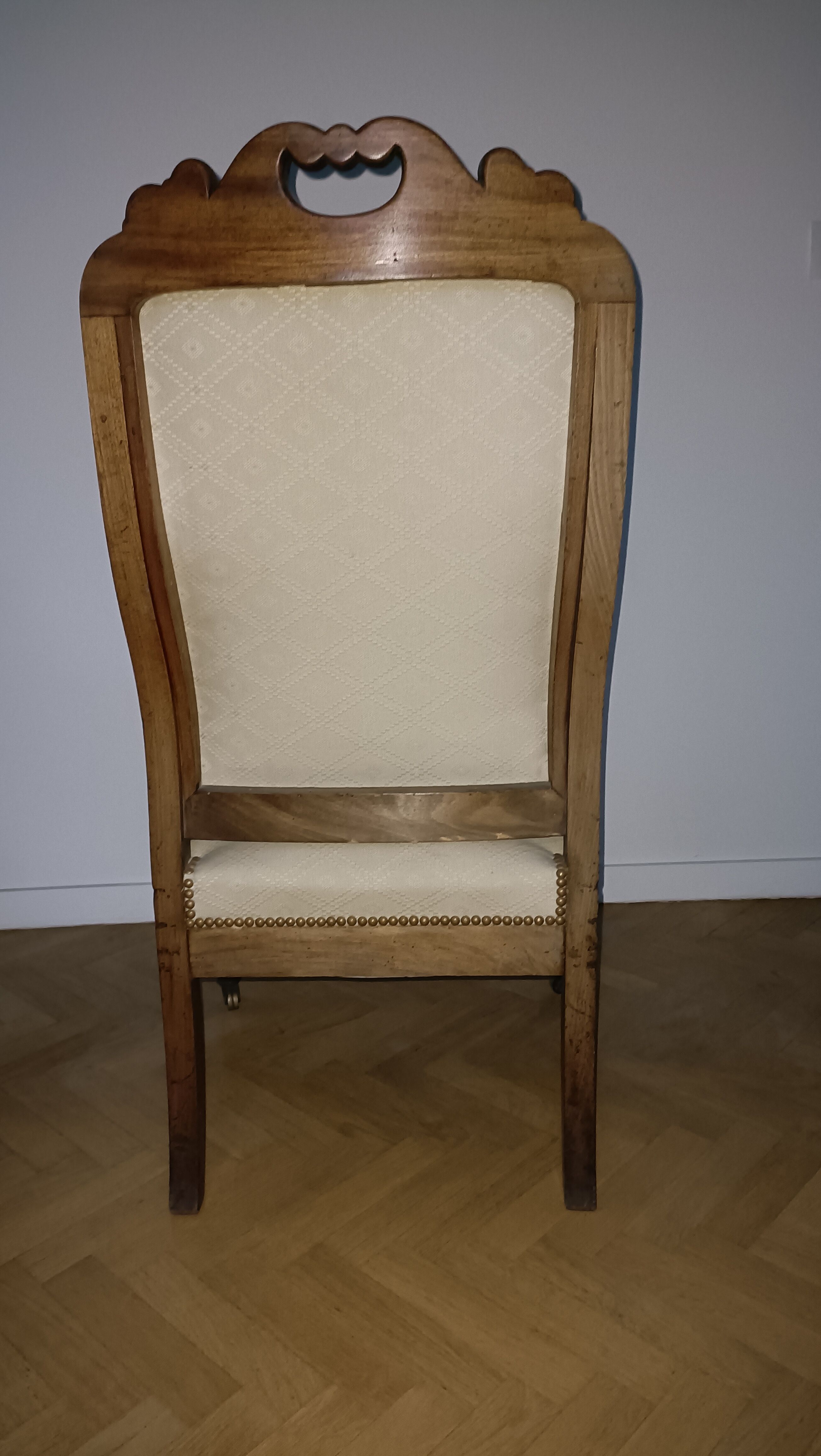 Mahogany armchair 19th