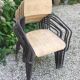 Lot de 6 chaises bois et fer
