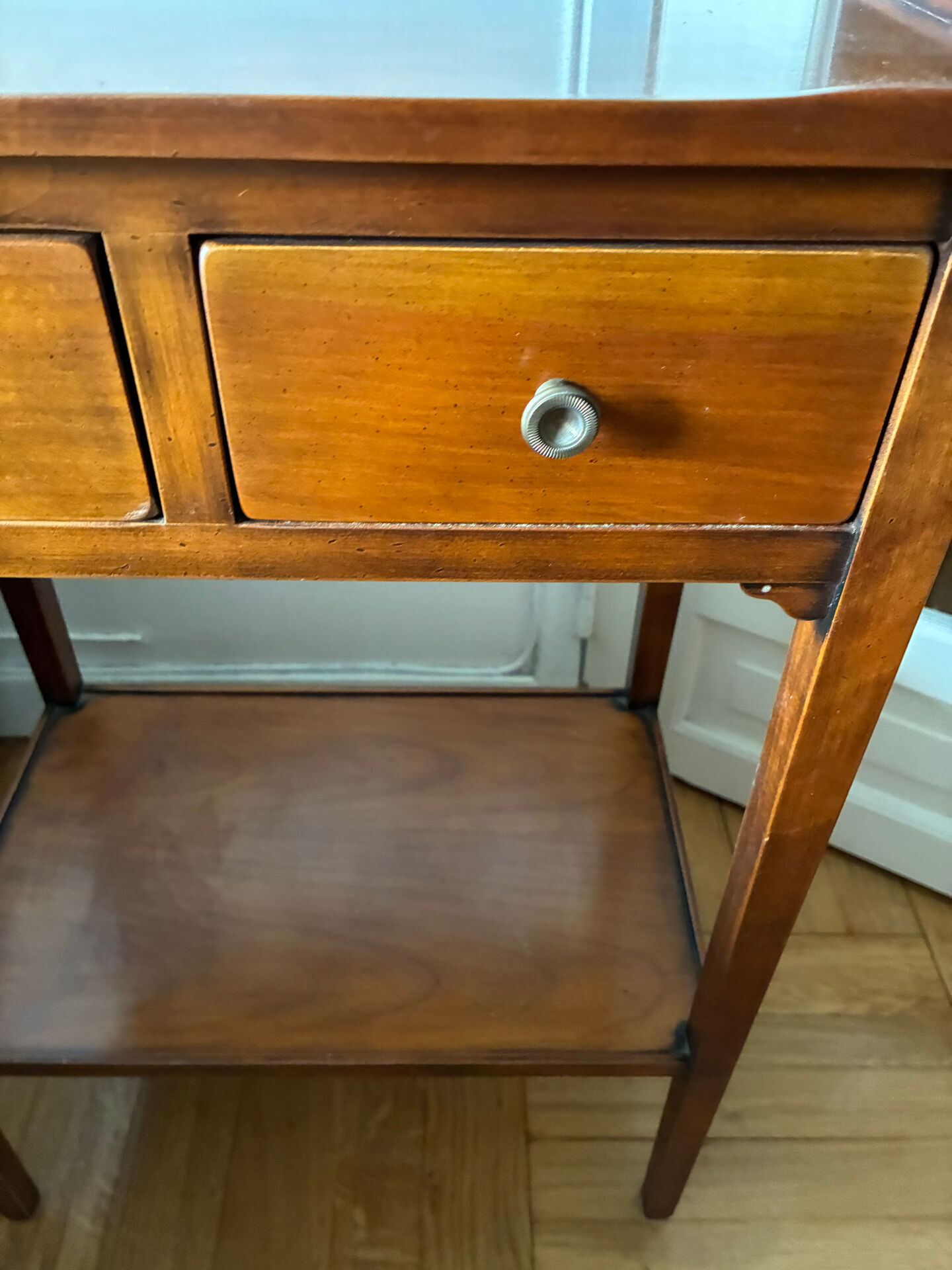 Small console bedside table