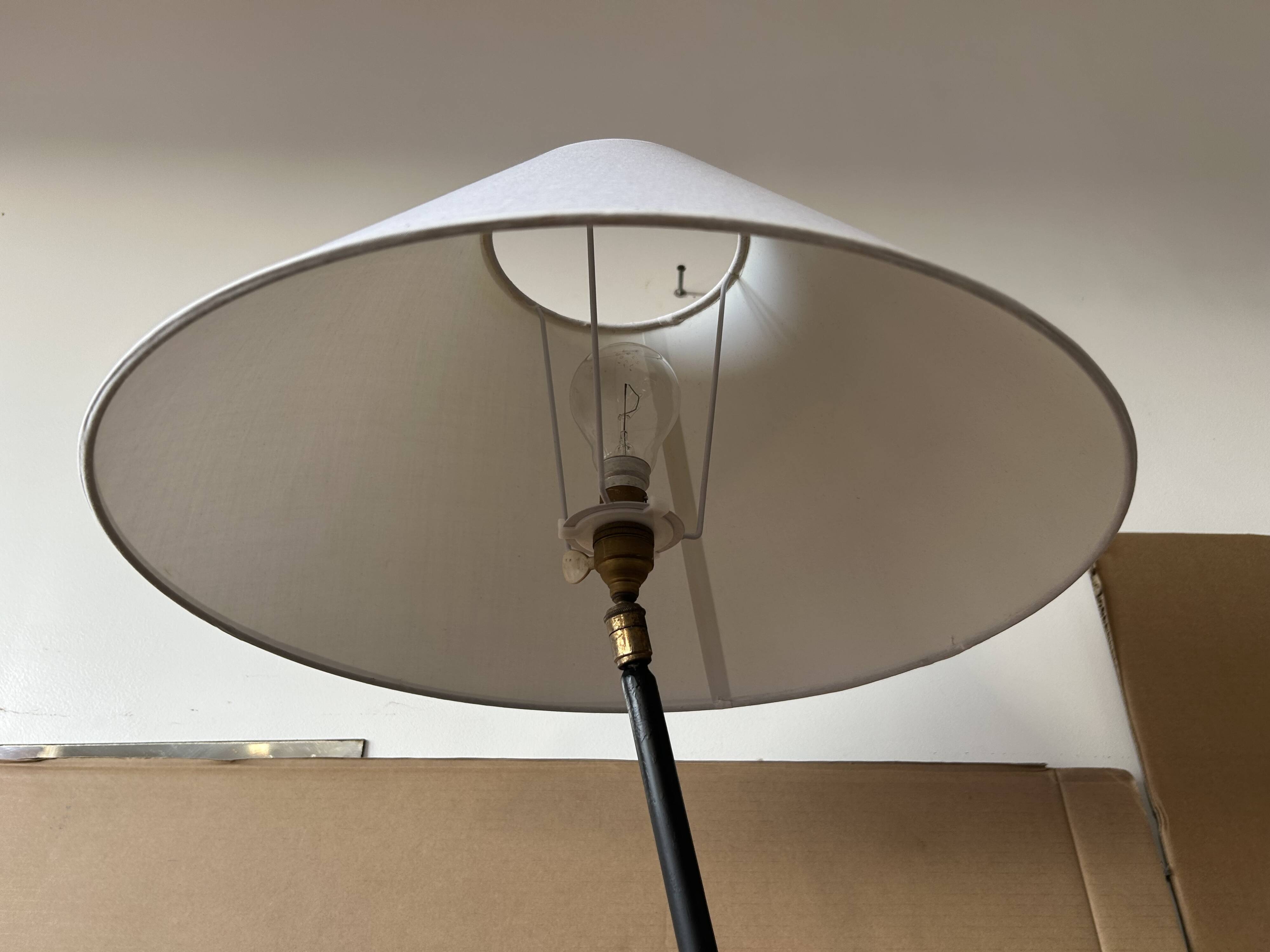 Lampadaire porte-revues années 50