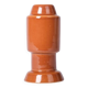Vase en grès marron