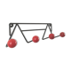 Door coats vintage 4 pateres red balls