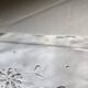 Embroidered linen tablecloth