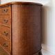 Vintage rattan cane chest of drawers